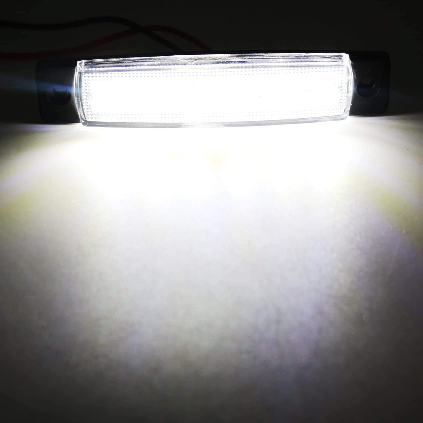 10 Pack Marine Boat LED Navigation Cabin Deck Courtesy Light Stern Transom Lights 12V for Boating Kayak Yacht, Dinghy, Sailboat, Pontoons, Freighters, Hovercrafts, Hunting & Fishing