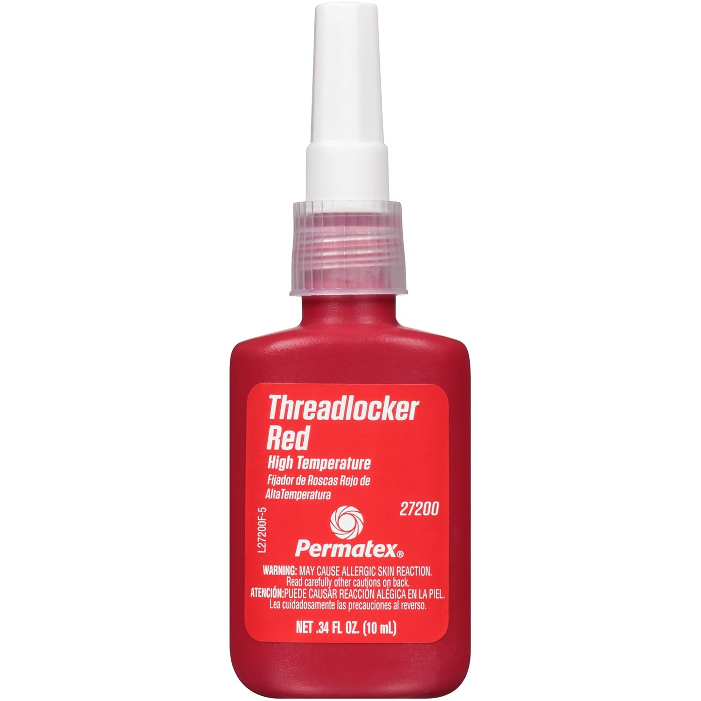 27200 Hiigh Temperature Threadlocker Red, 10 Ml