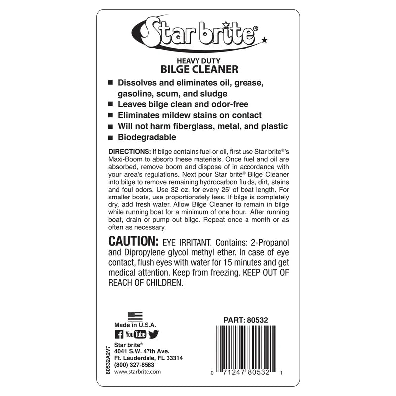80532; Bilge Cleaner Quart