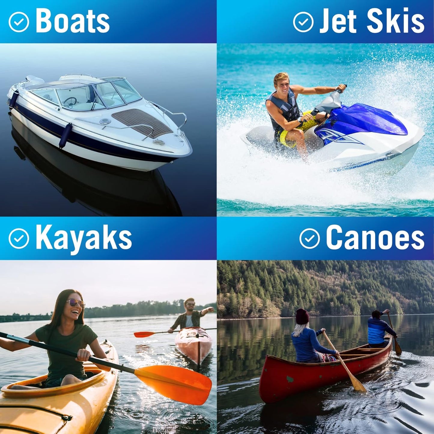 Sand Spike Boat Anchor Pole for Boats, Jet Skis, Pontoons, and Kayaks, Large and Small Slide Pole System for Shallow Water, Sandbars, Beaches, and Land with Bag for Accessories