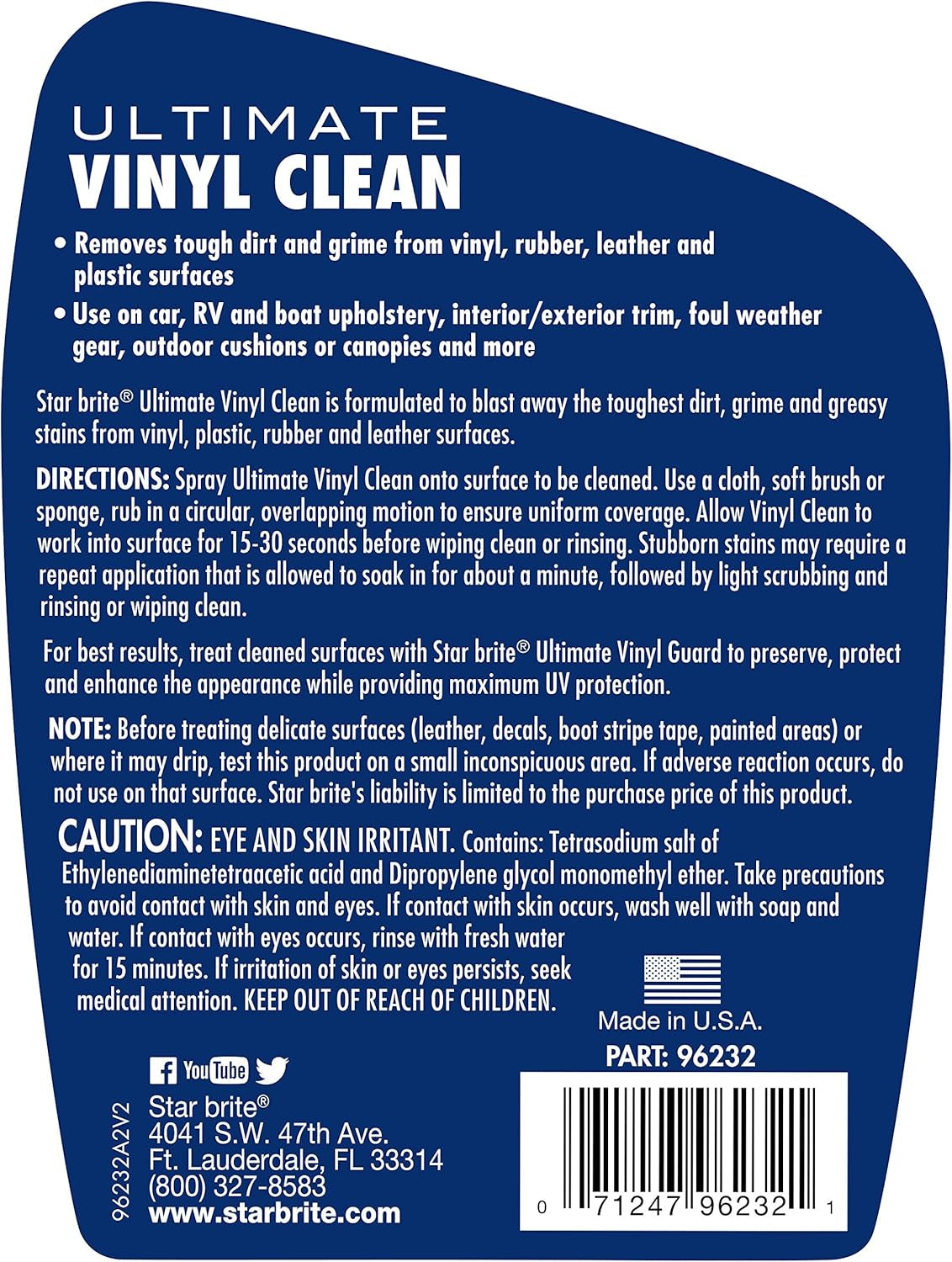 Ultimate Vinyl Clean - 32 OZ (096232)